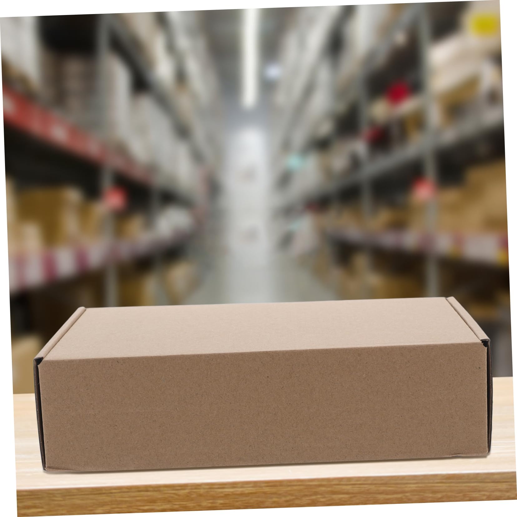 DOITOOL 25 Cajas de Embalaje de Papel Marrón para Envío sin Rebabas Función Antivibración, Ideales para Negocios Pequeños y Embalaje Seguro