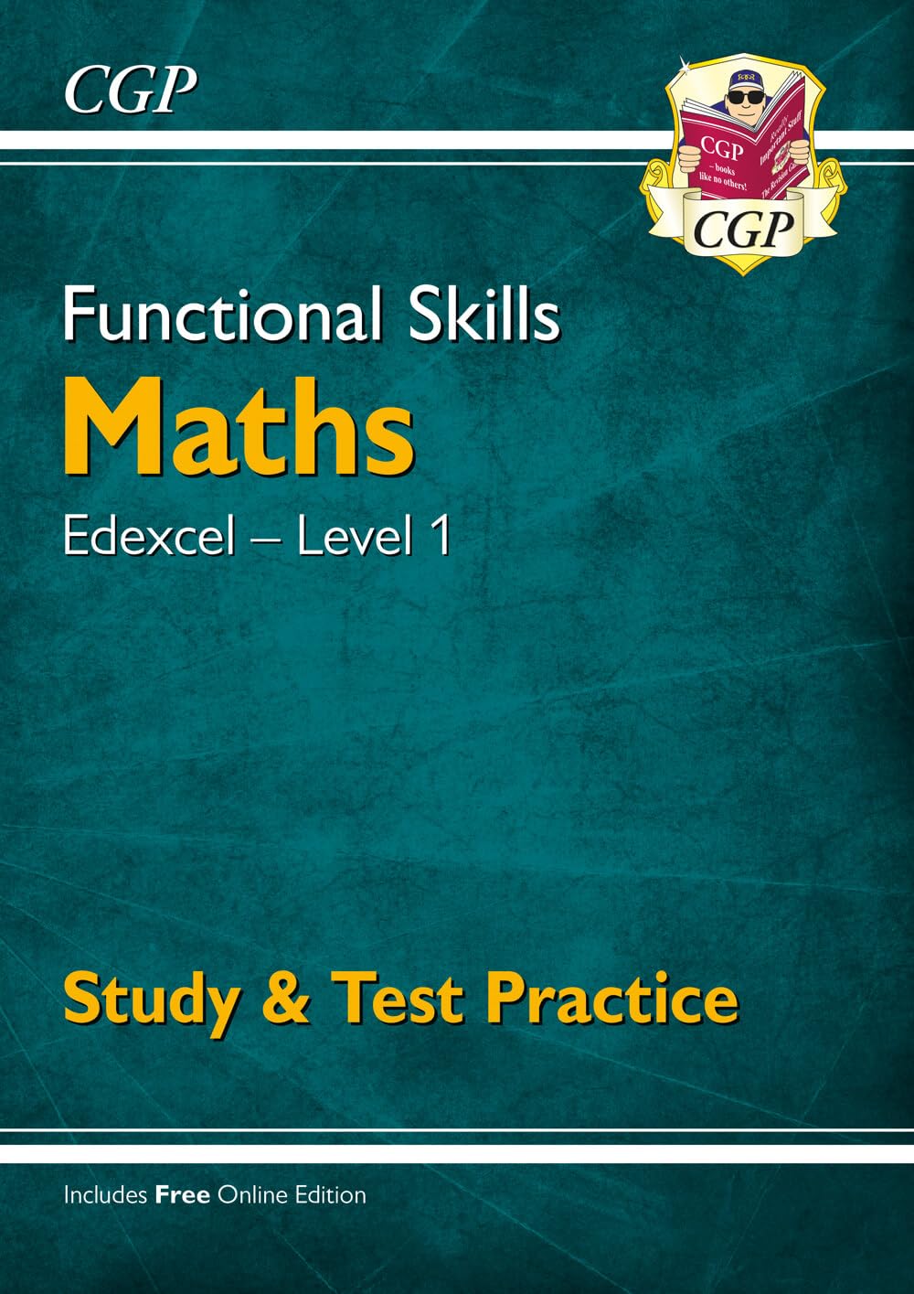 Functional Skills Maths: Edexcel Level 1 - Study & Test Practice by CGP Books