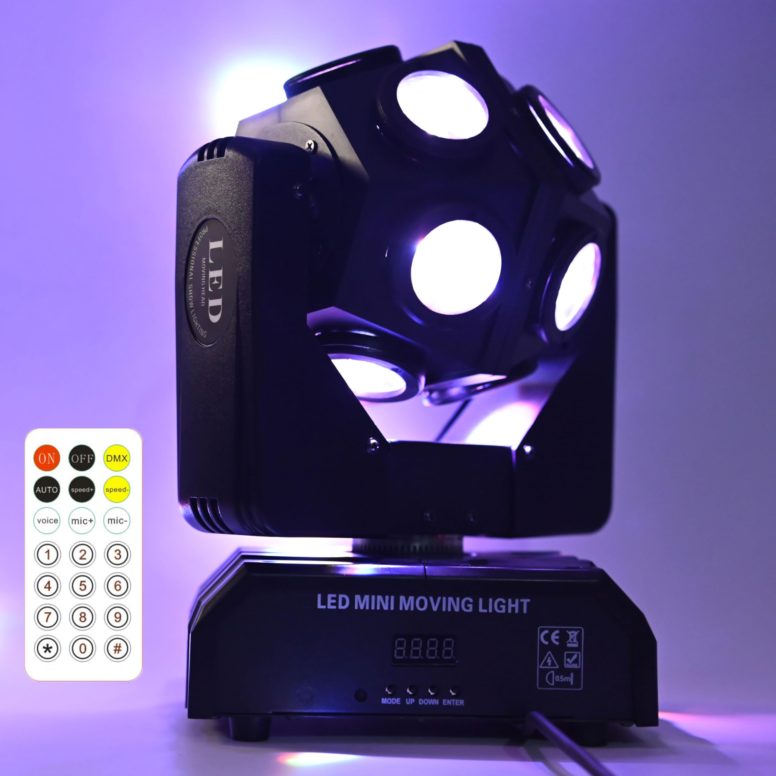 Amazon.co.jp : ムービングヘッド DJ ライト パーティー RGBW LED