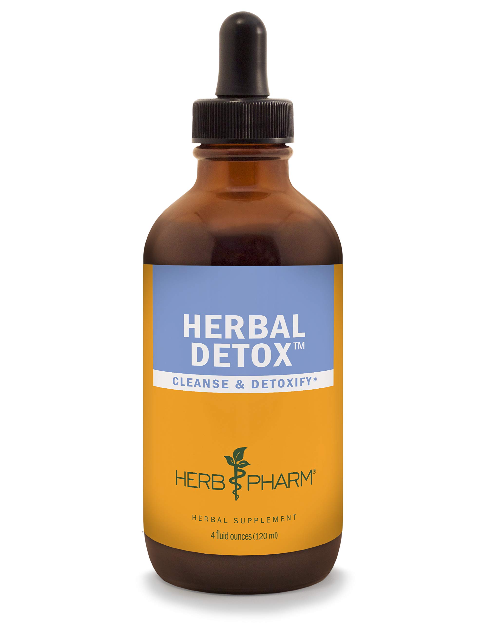 Liquid Herbal Detox Formula for Cleansing and Detoxification - 4 Ounce