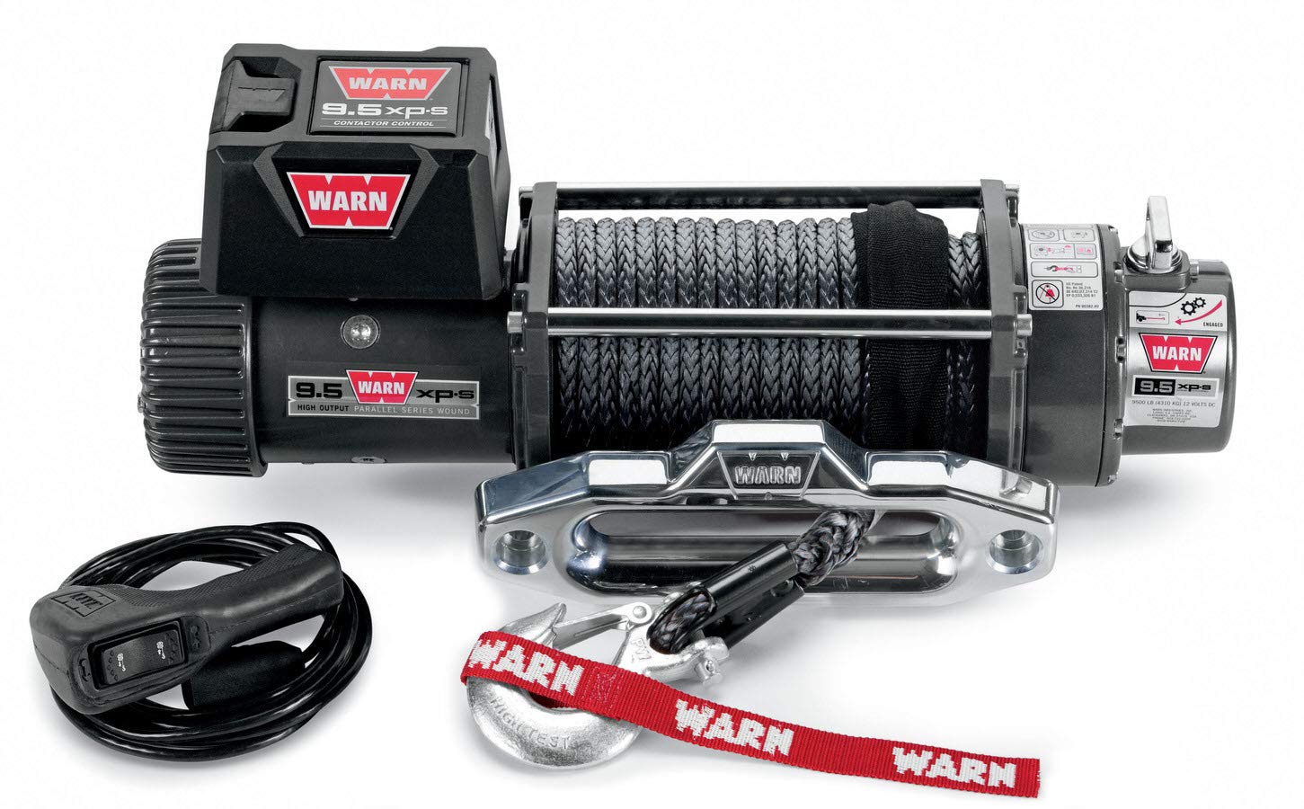 Amazon.com: WARN 87310 Electric 12V 9.5xp-s Series Winch with