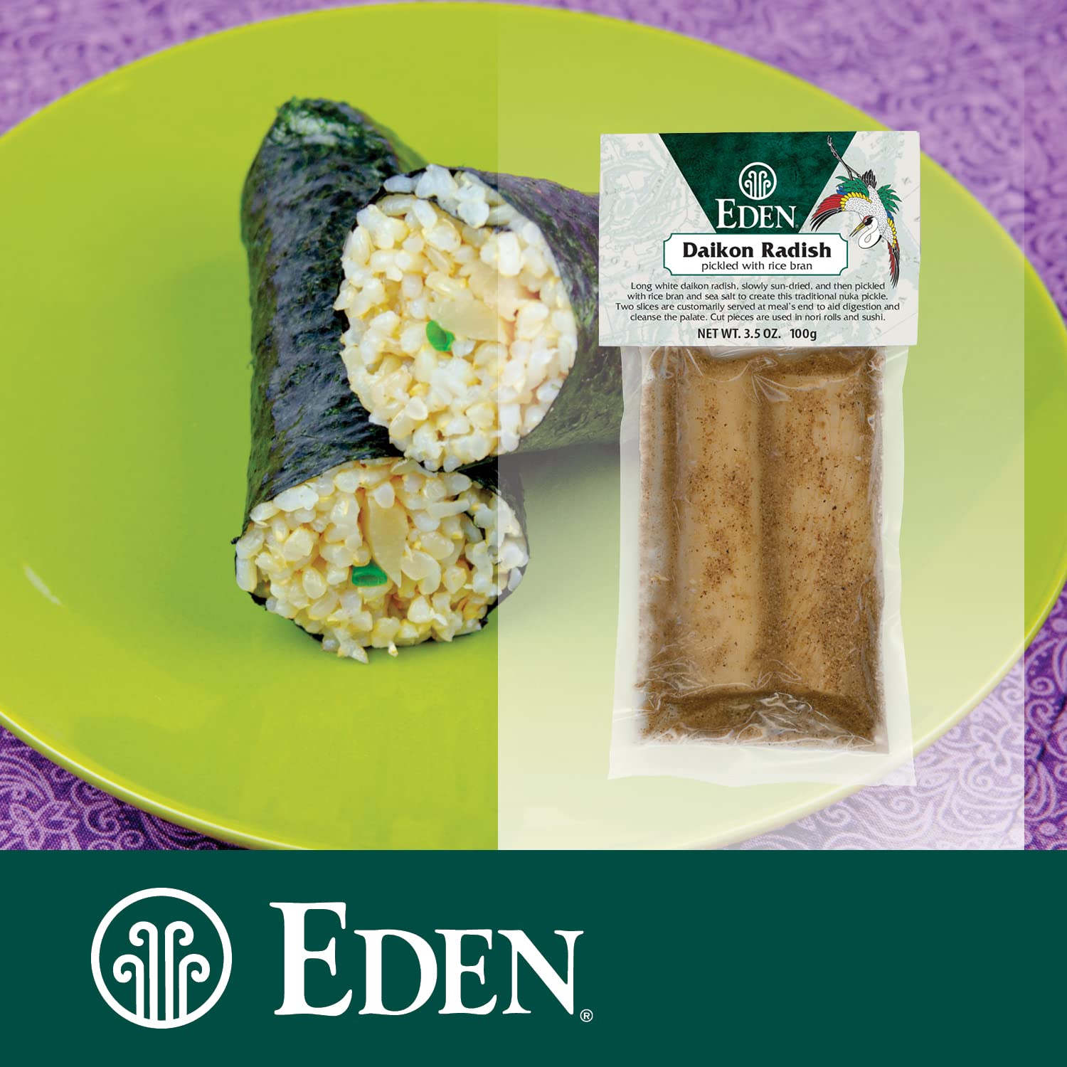 Amazon.com : EDEN FOODS Pickled Daikon, 3.5 FZ : Dill Pickles