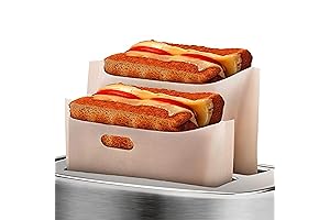 12pcs Non Stick Reusable Toaster Bags