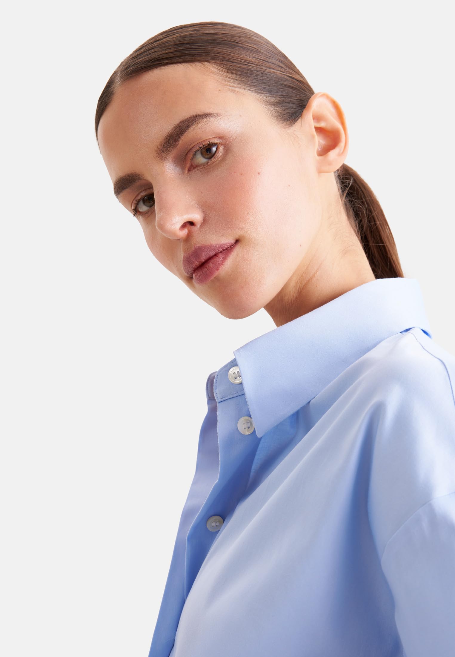 Seidensticker Damen Oversized Fit Langarm Oversizebluse Bluse