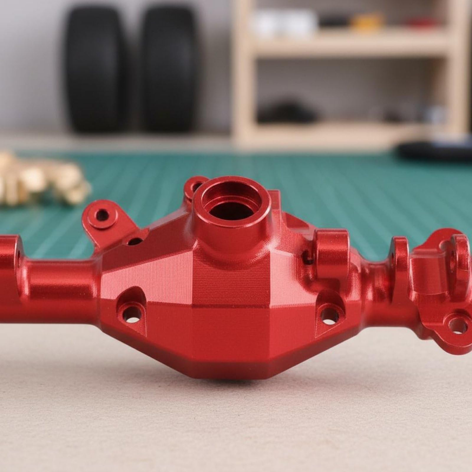 ハイマウントキット(For GALM/ GALM ver.2 / レッド) URJIX Steering Knuckle Hub Carrier Set Improved Stability Front