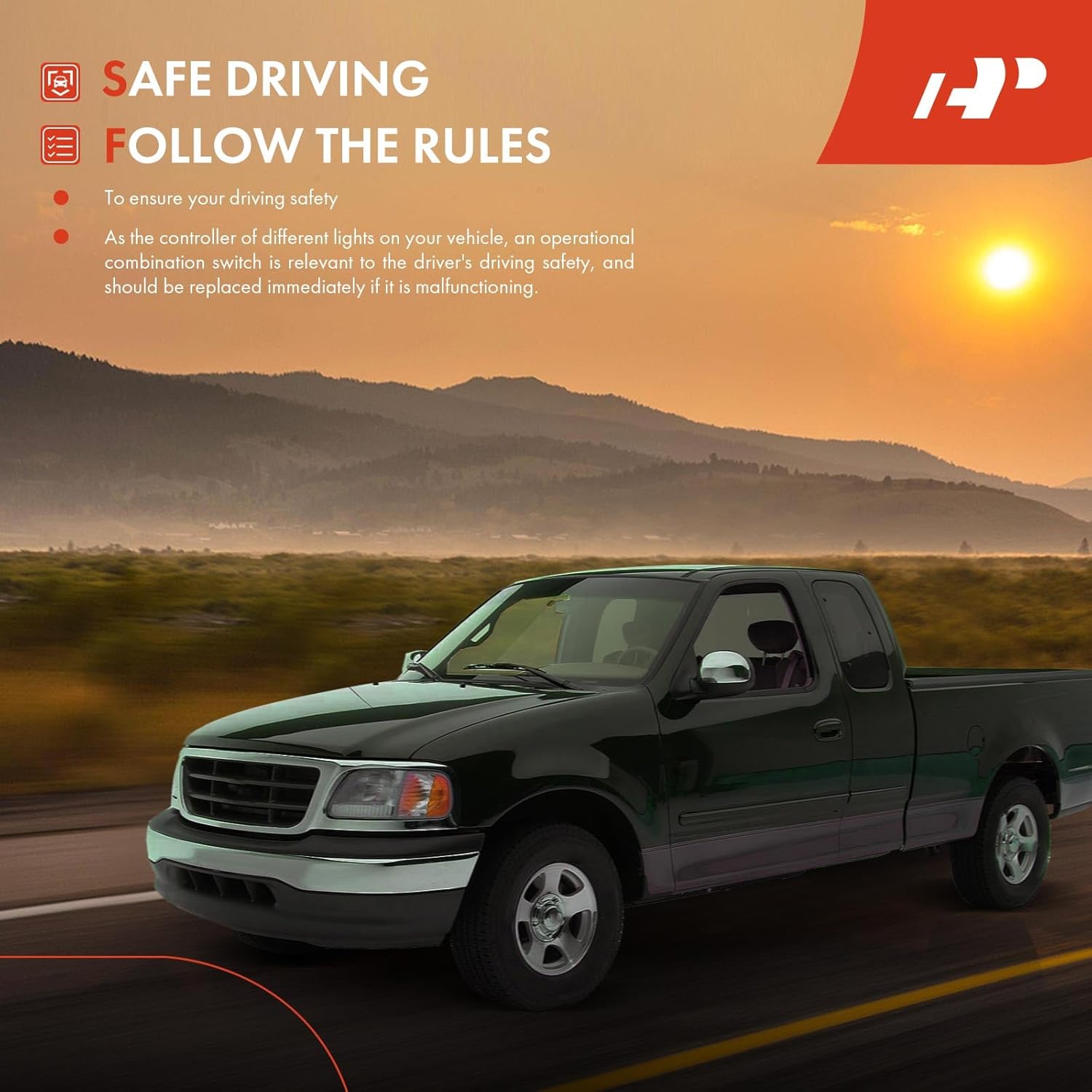 A-Premium Multifunction Switch Turn Signal Switch Windshield Wiper Washer Switch Compatible with 1999-2003 Ford F-150 F150 Explorer (Sport/Sport Trac) Ranger Mazda B2300 B2500 B3000 B4000 Mountaineer