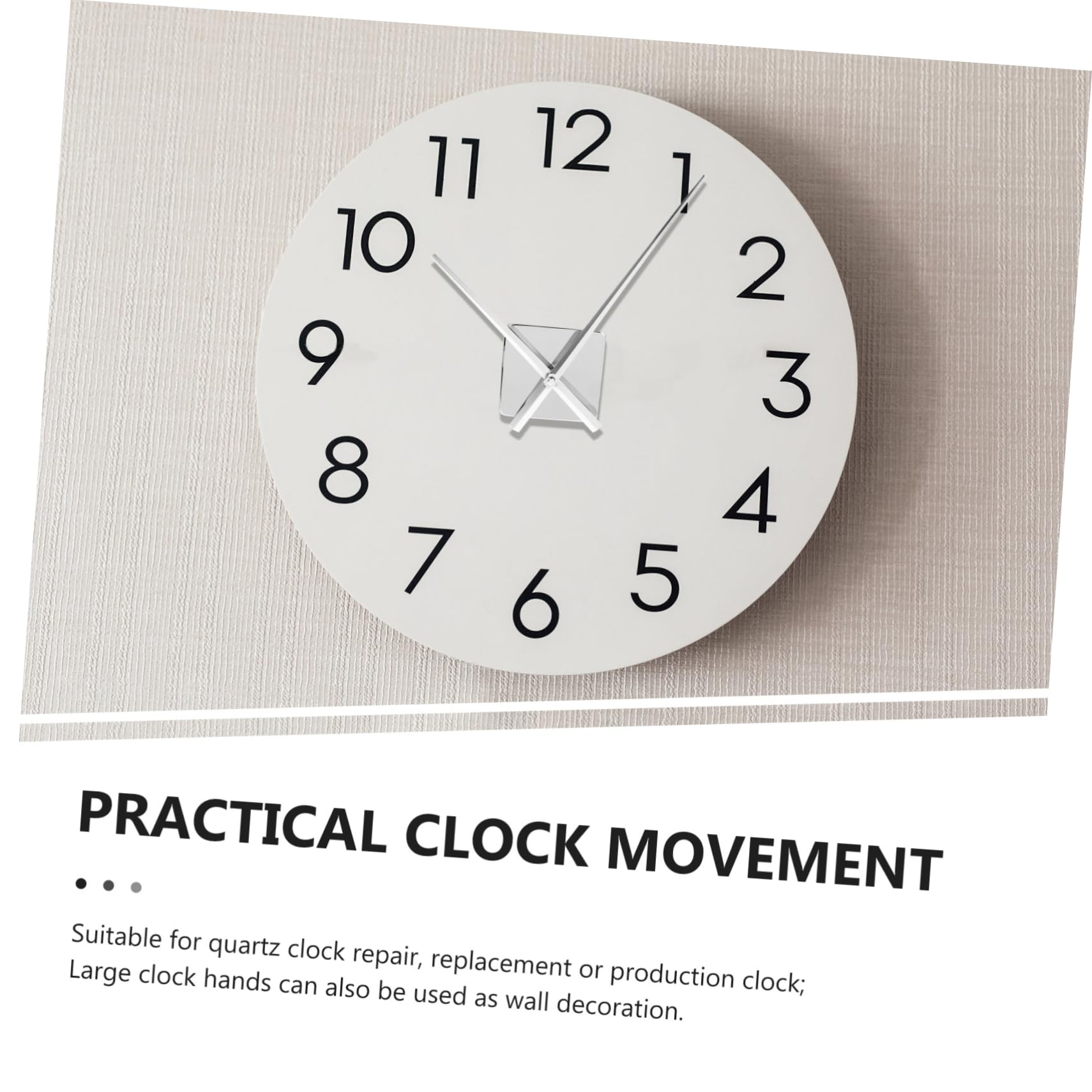 Housoutil 3 Sets Uhr Hände Quarz Uhr Bewegung Einfache Installation Mechanismus Teile Für Zu Hause Oder