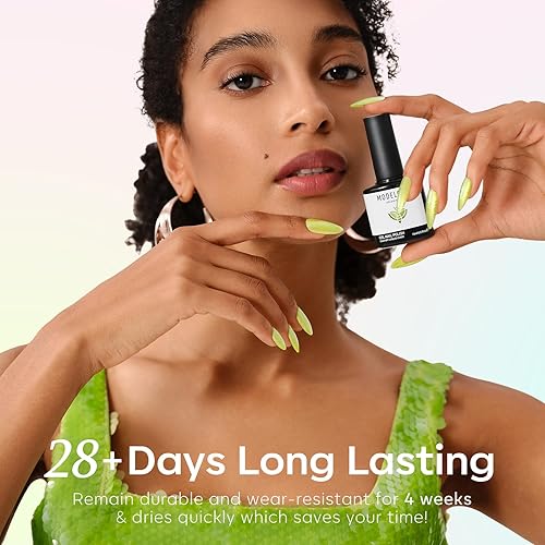 Vista 158 de Modelones - Set de esmaltes de uñas de gel, otoño, invierno, 6 colores, tono nude, esmalte de gel marrón, beige, caqui, juego de esmalte de uñas Un