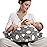 Momcozy Innovative Safety Guard Nursing Pillow - Firm & Springy Memory Foam - Stable, Ergonomic Support & Comfort - Wider Breastfeeding Cushion, Adjustable, Removable Cover, Baby Safety Certified