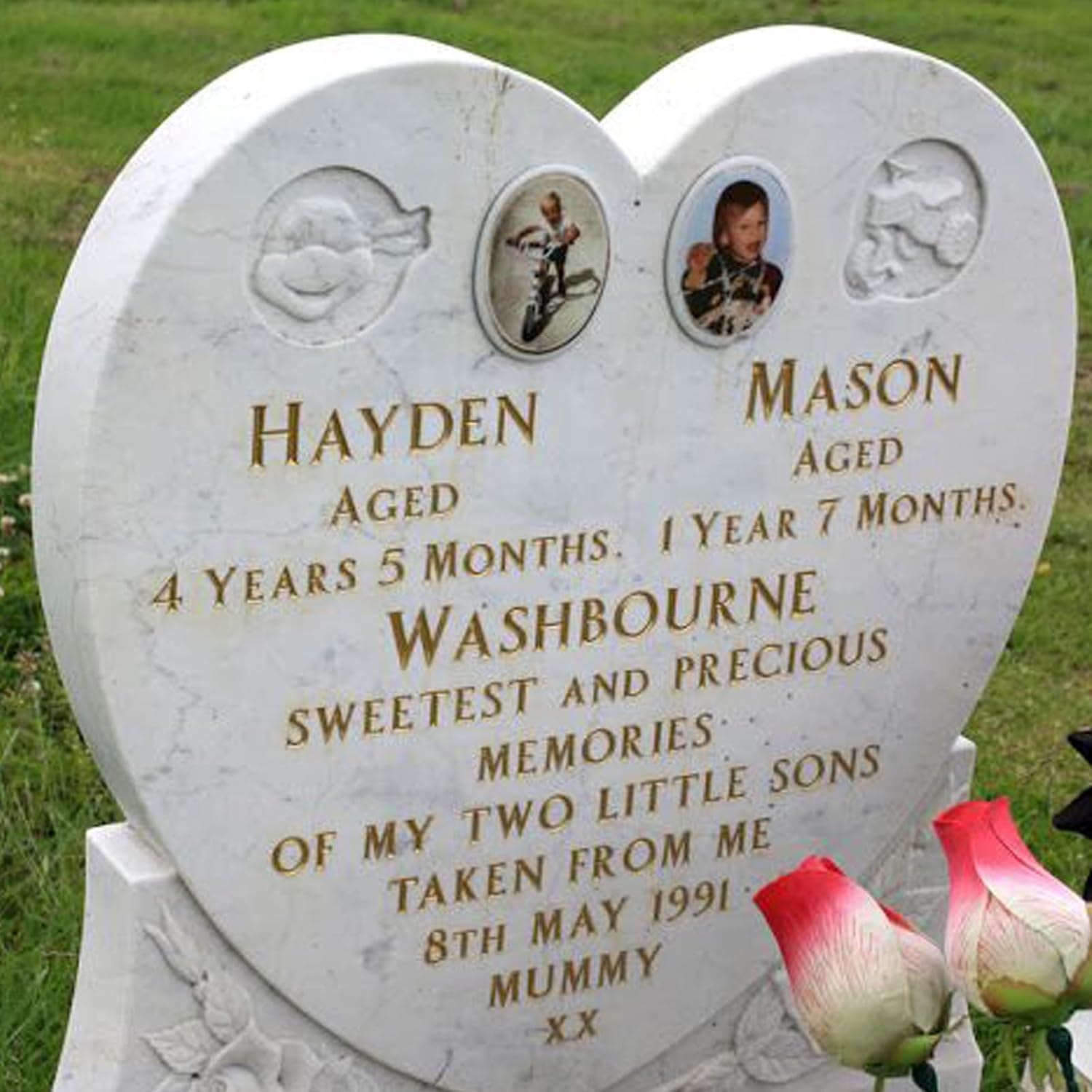 LEOSINDA Custom Memorial Pictures Custom Personalised Ceramic Waterproof Grave Decorative Portrait Photo Memorial Plaque Free Frame Cemetery Headstone, Rectangle