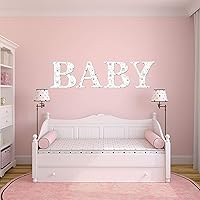 Vista 5 de Letras de madera en blanco de 12 pulgadas, letras de madera sin terminar de 1/4 pulgadas de grosor, letras decorativas del alfabeto para decoración