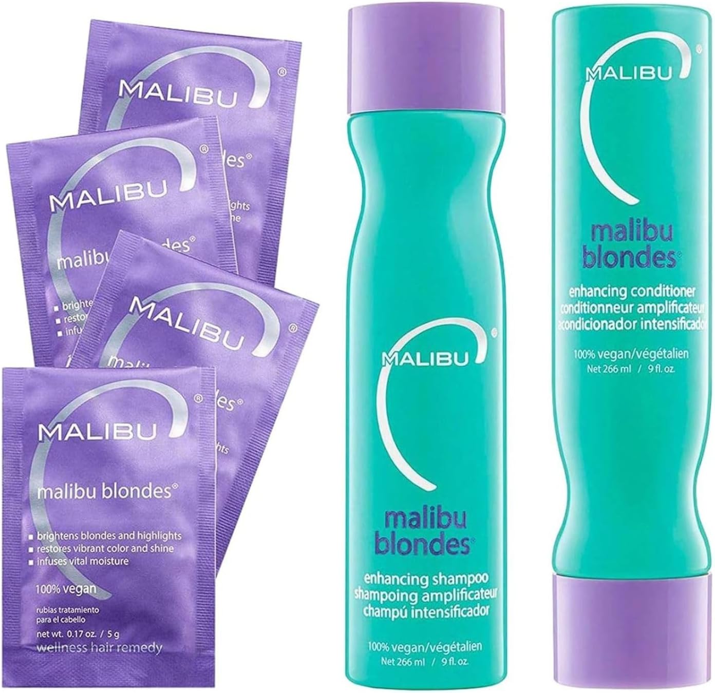 Blondes Collection - Blonde Shampoo and Conditioner Set - Protects and Preserves Color Vibrancy + Infuses Moisture with Enhanced Vitamin Complex - Sulfate-Free Hair Care