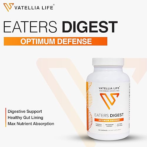 Miniatura 45 de Vatellia Life Immune Up Vitamina C, D3, A + Zinc de alta absorción, apoyo inmunológico, mejora la salud celular, defensa microbiana, 120 cápsulas