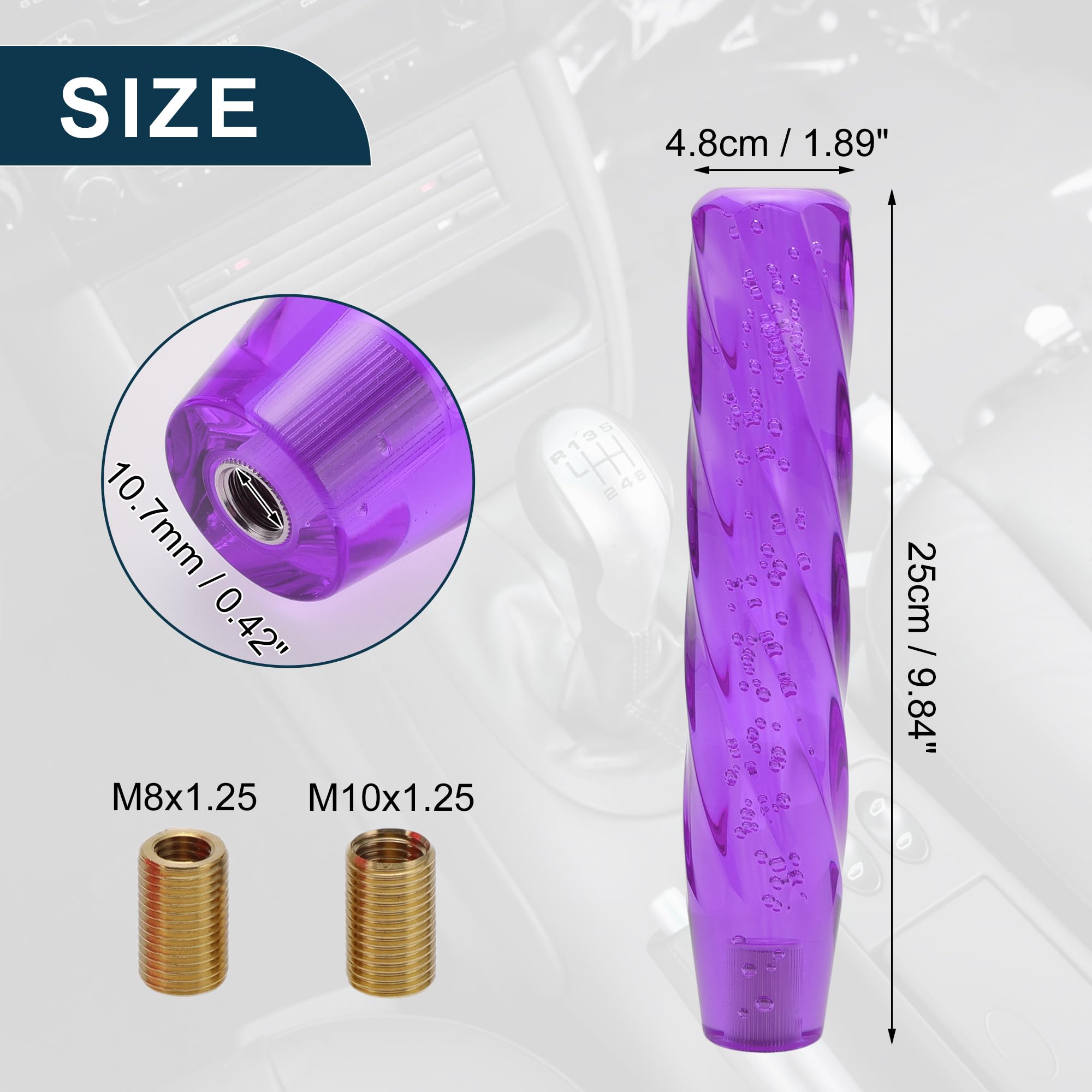 Pomello Del Cambio 1 Set Universale Per Auto Resistente 25cm