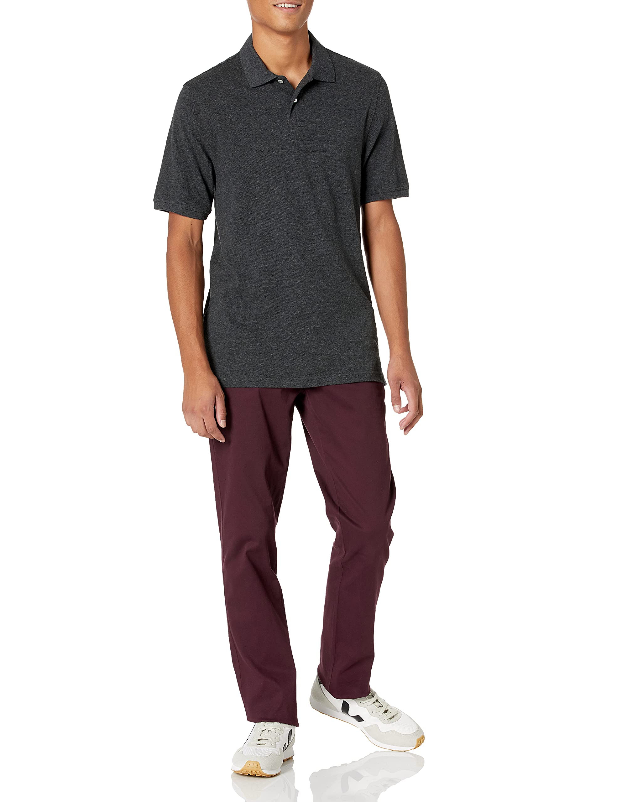 Amazon Essentials Polo in Cotone piqué dalla vestibilità Regolare (Disponibile nelle Taglie Big & Tall) Uomo