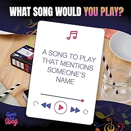 Game That Song - Compete to Play The Best Song! Fun Music Games for Adults and Teens - Great for Music Gifts, Singers, White Elephant Gifts for Adults, Secret Santa, Stocking Stuffers or Karaoke