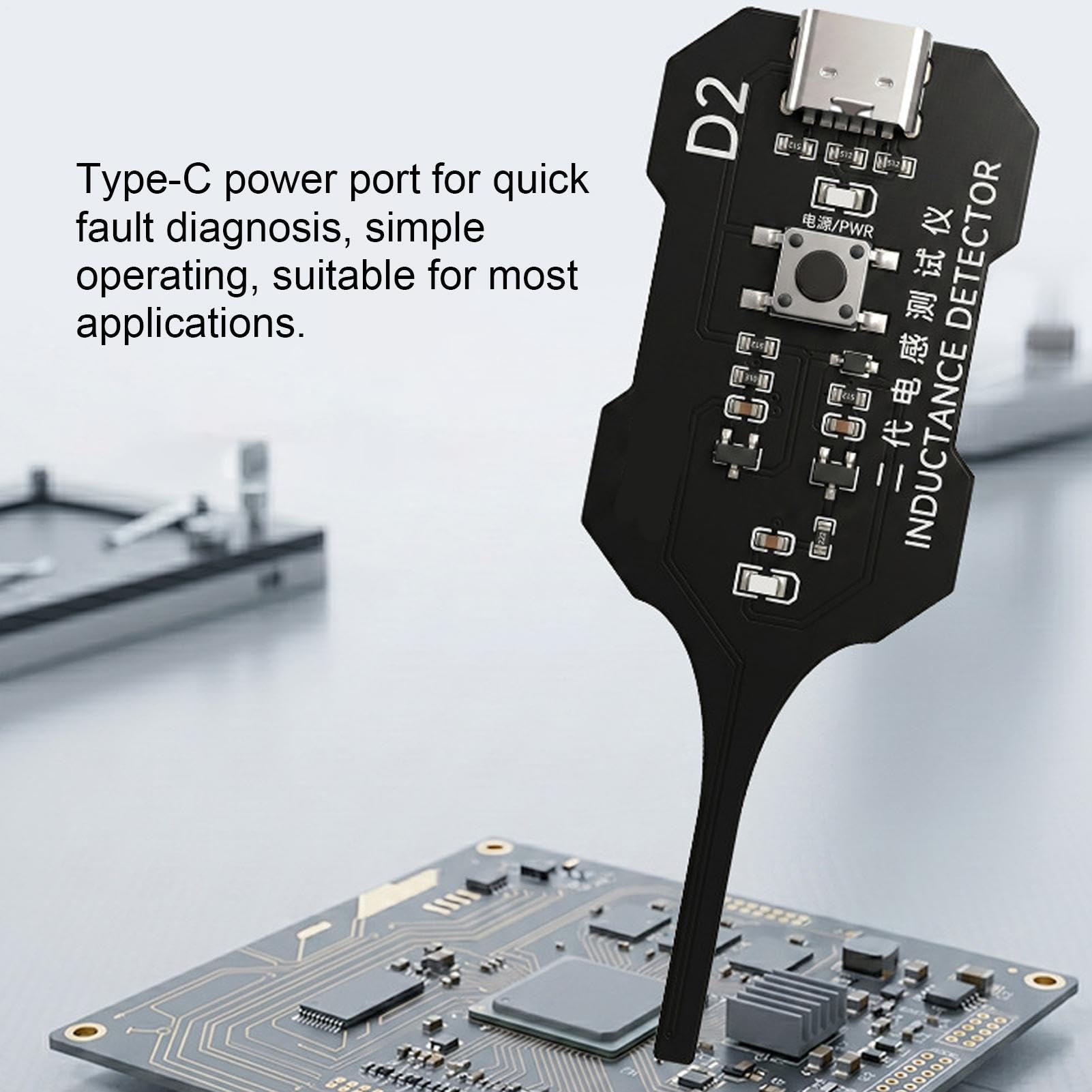 2.0 Tester Induttanza, Tester Per Induttanze, Testers Di Induttanza Elettromagnetica In Circuito, Localizza Rapidamente Il Punto Guasto, Facile Da Usare Per Professionisti E Hobbistis