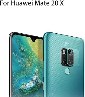 YANSHG? Para Huawei Mate 20/Mate 20 X/Mate 20 Pro Volver Lente de la c?mara Vidrio Templado 2.5D 7.5H Anti-ara?azos Protector de Vidrio Templado Cubierta Protectora