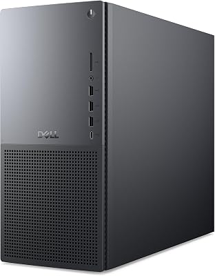 Dell Tower Plus EBT2250 Desktop - Intel Core Ultra 7 265 Processor, 16GB DDR5 Memory, 1TB SSD, NVIDIA GeForce RTX 5060, Windows 11 Home, 1 Year Onsite Service, 1-Year McAfee+Premium Protection - Black