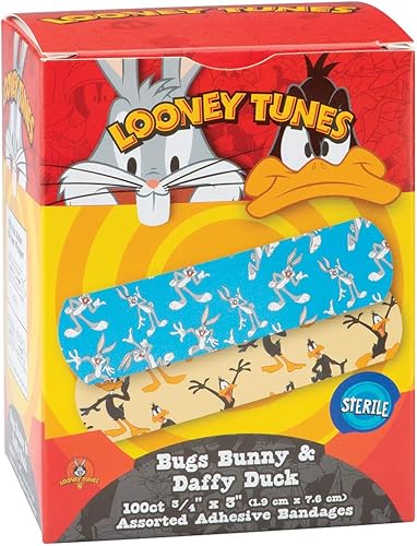 Vendajes Looney Tunes - 100 por paquete