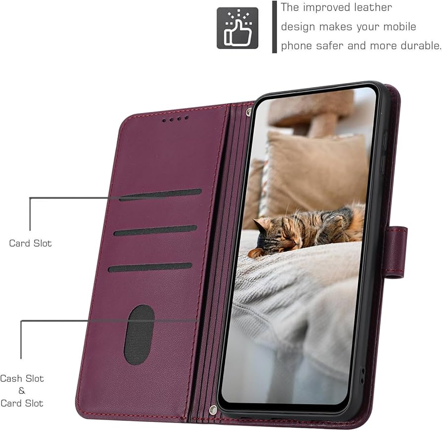 Funda Para IPhone 16e, A Prueba De Golpes, De Piel De Primera Calidad