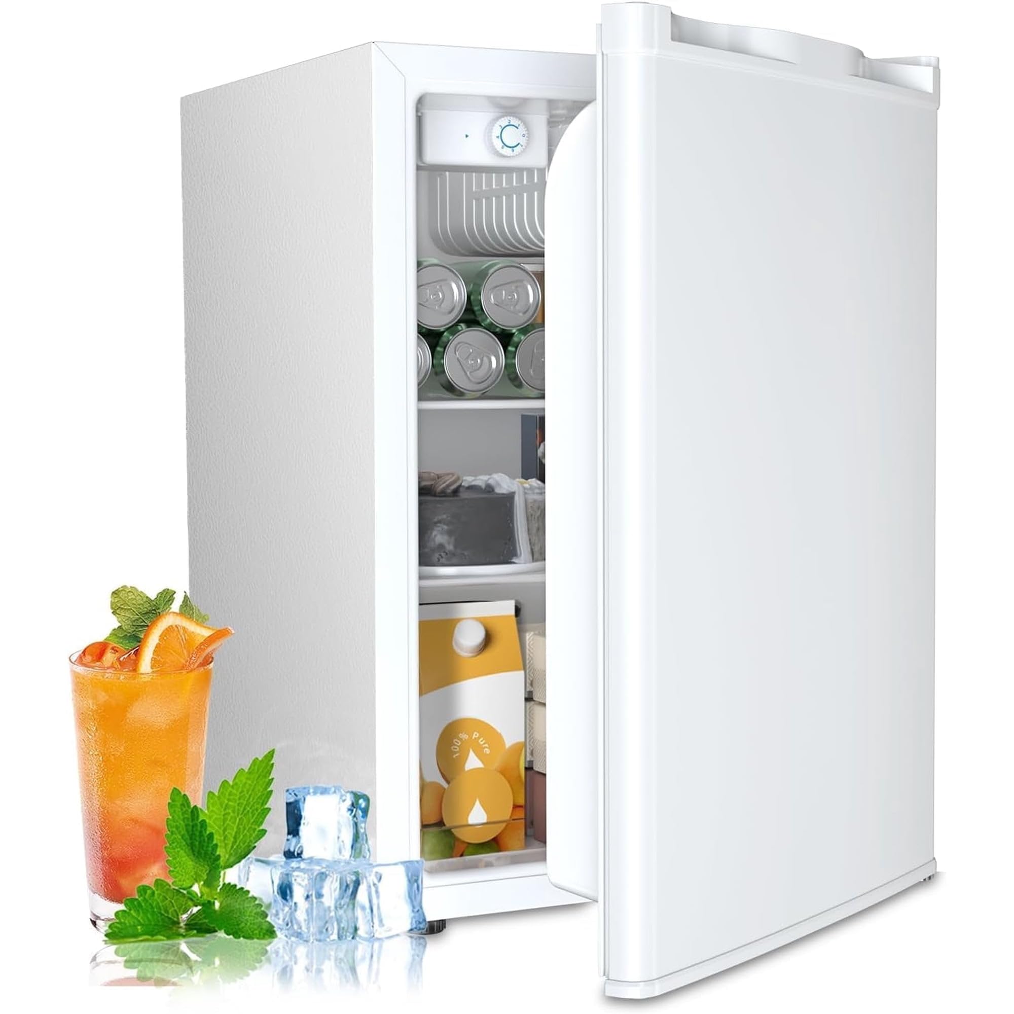 Cowsar 58070RRE0 2.6 cu ft Upright Freezer White