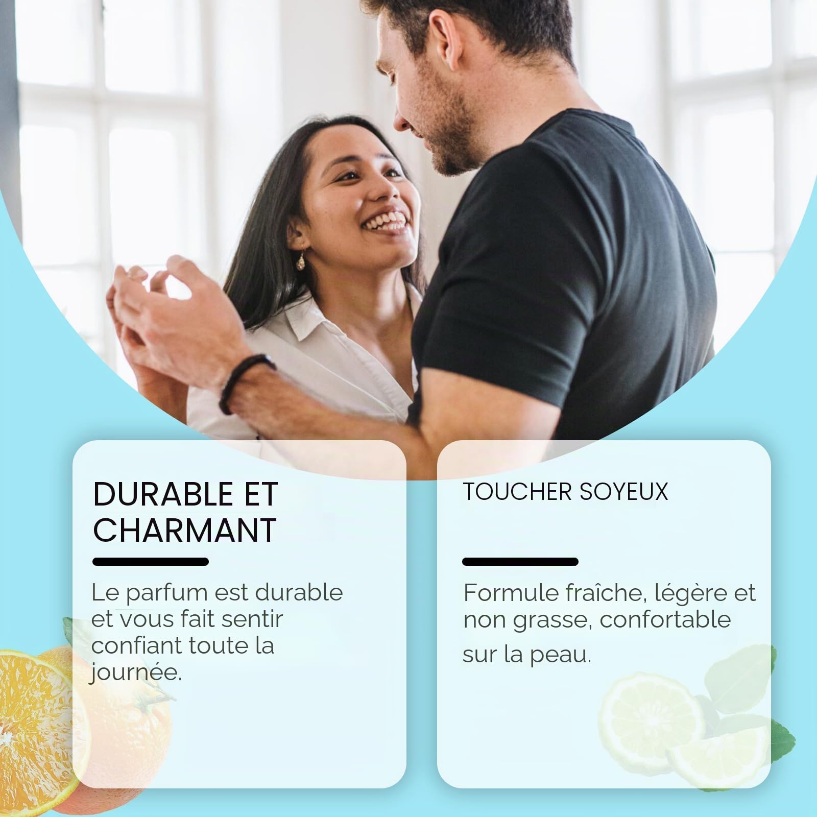 Eau de Cologne aux phéromones Cupid Hypnotic 2.0 pour homme, parfum longue durée, pour une confiance et un charme accrus.