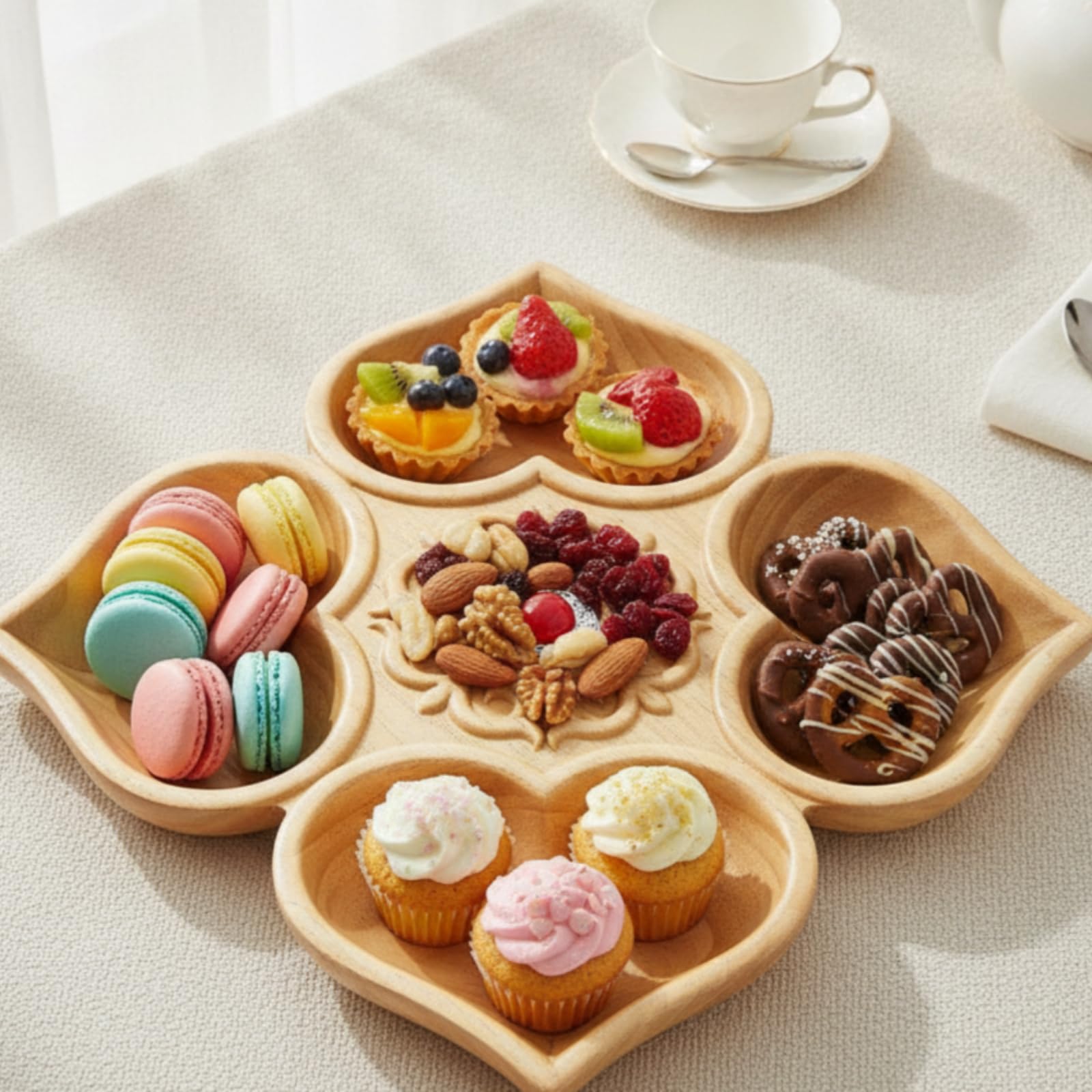 Plateau Compartimenté Compact