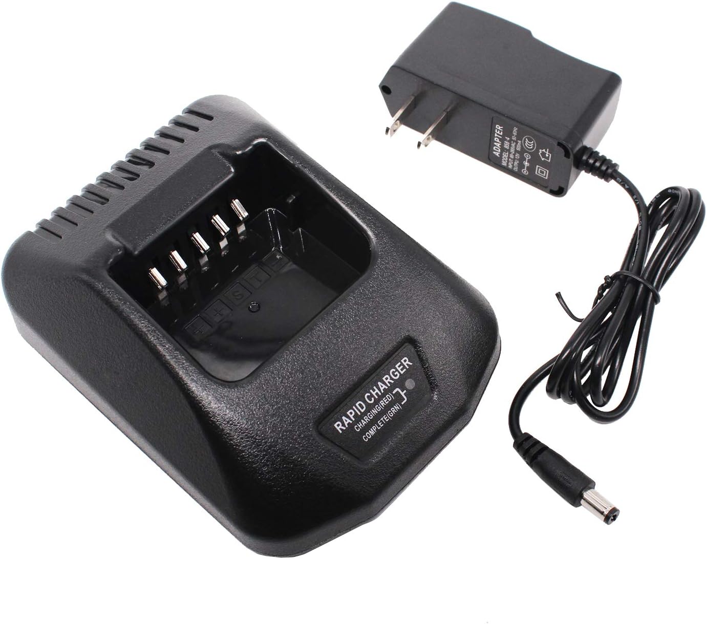 KSC-25 Rapid Charger & KNB-57L 7.4V 2000mAh Replacement Battery Compatible for Kenwood TK-2140 TK-3140 TK-2170 TK-3170 TK-2160 TK-3160 NX-220 NX-320 Two Way Radio Accessories