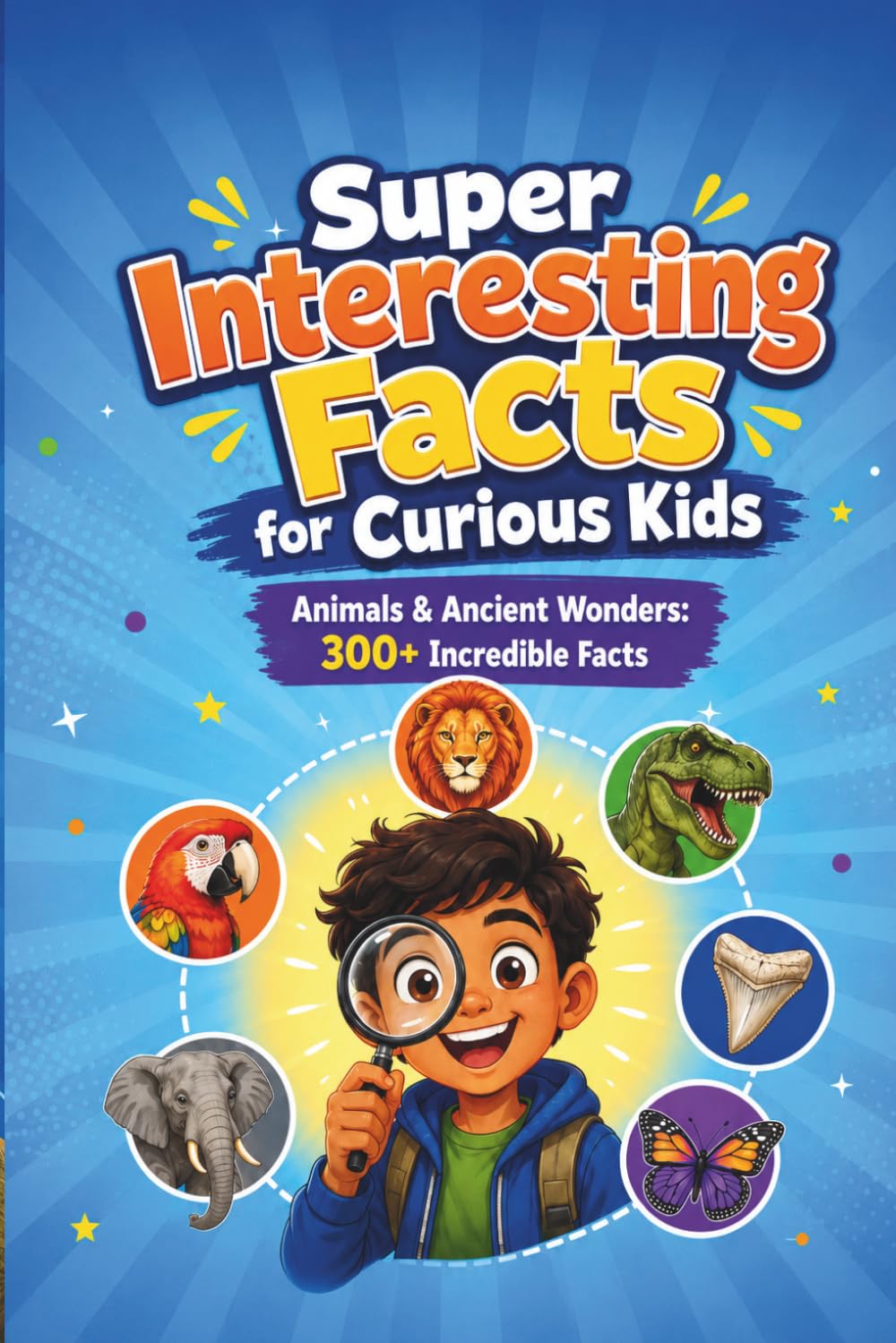 Super Interesting Facts for Curious Kids: Animals & Ancient Wonders: Amazing Animals, Prehistoric Creatures & Nature's Masters: 300+ Incredible Facts: 1