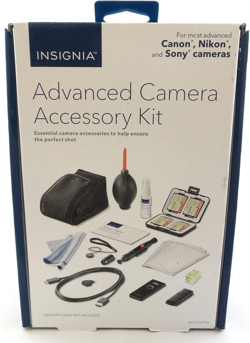 Insignia Advanced Camera Accessory Cleaning Kit for Variety of Brands NS-DCKIT10