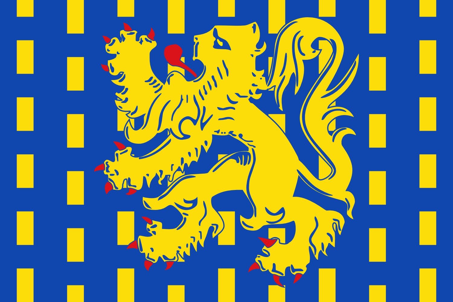 Drapeau XL Bekkevoort pavillon de qualité supérieure