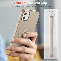 Vista 468 de SUPFINE Funda magnética para iPhone 11 (compatible con MagSafe) (protección contra caídas de grado militar), translúcida mate a prueba de golpes