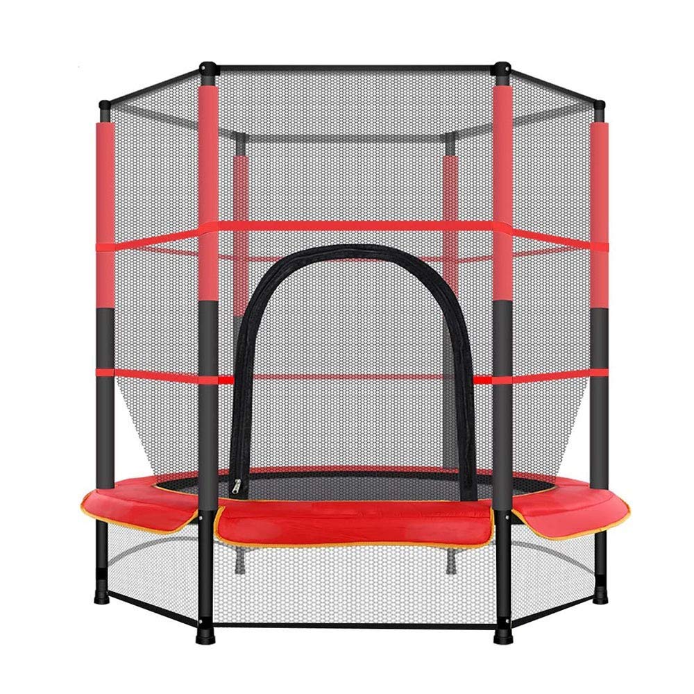Rainbow Toys Trampoline with Safety Enclosure - 4 Ft