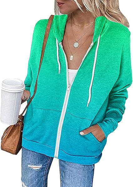 Dasongff Felpa Con Cappuccio Color-block Da Donna Con Cappuccio - Foto 5