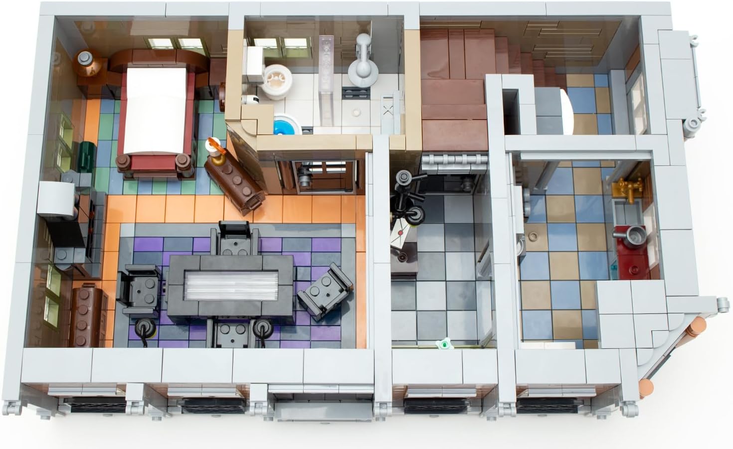 General Jim's New York Sanctorum Sanctum - Magic Library Santuary Modular City Bulding Blocks Set | Compatible with City Sets and All Major Brands
