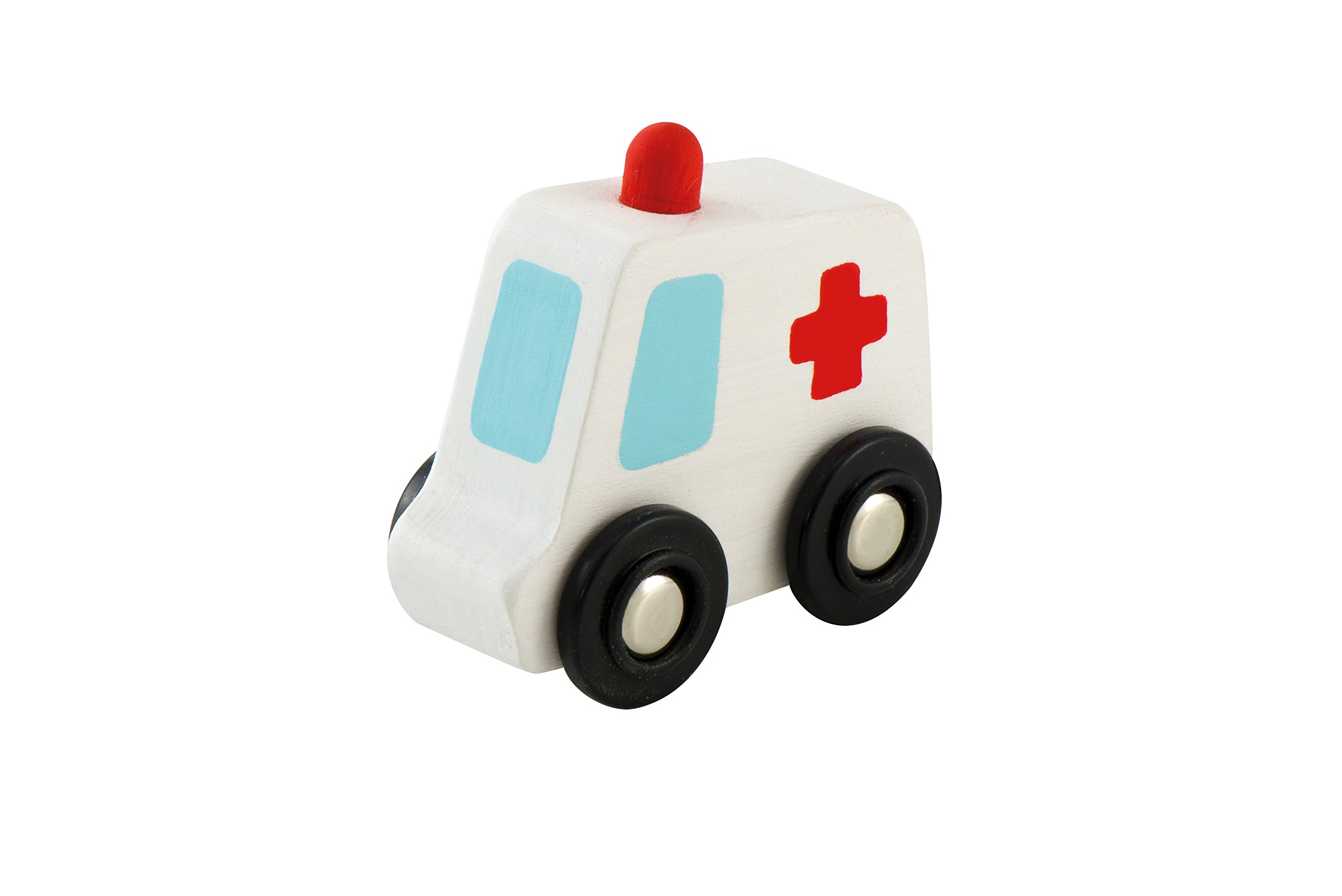 Sevi - Mini Ambulancia (Trudi 82903) - Vehículo de Juguete - Incluye Miniaturas - Para Todas las Edades
