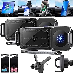 2024 High Intelligent Mobile Phone/Pad Holder,2024 High Intelligent Mobile Phone Pad Holder 2024 Wireless Charging Holder 2 1 Auto Rotating Phone Holder Fast Charging Can Be Used Foldable Phones - View #3