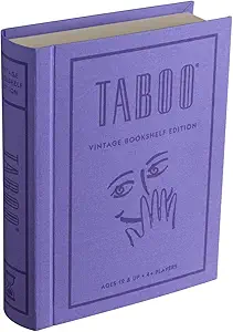 WS Game Company Taboo Vintage Bookshelf Edition