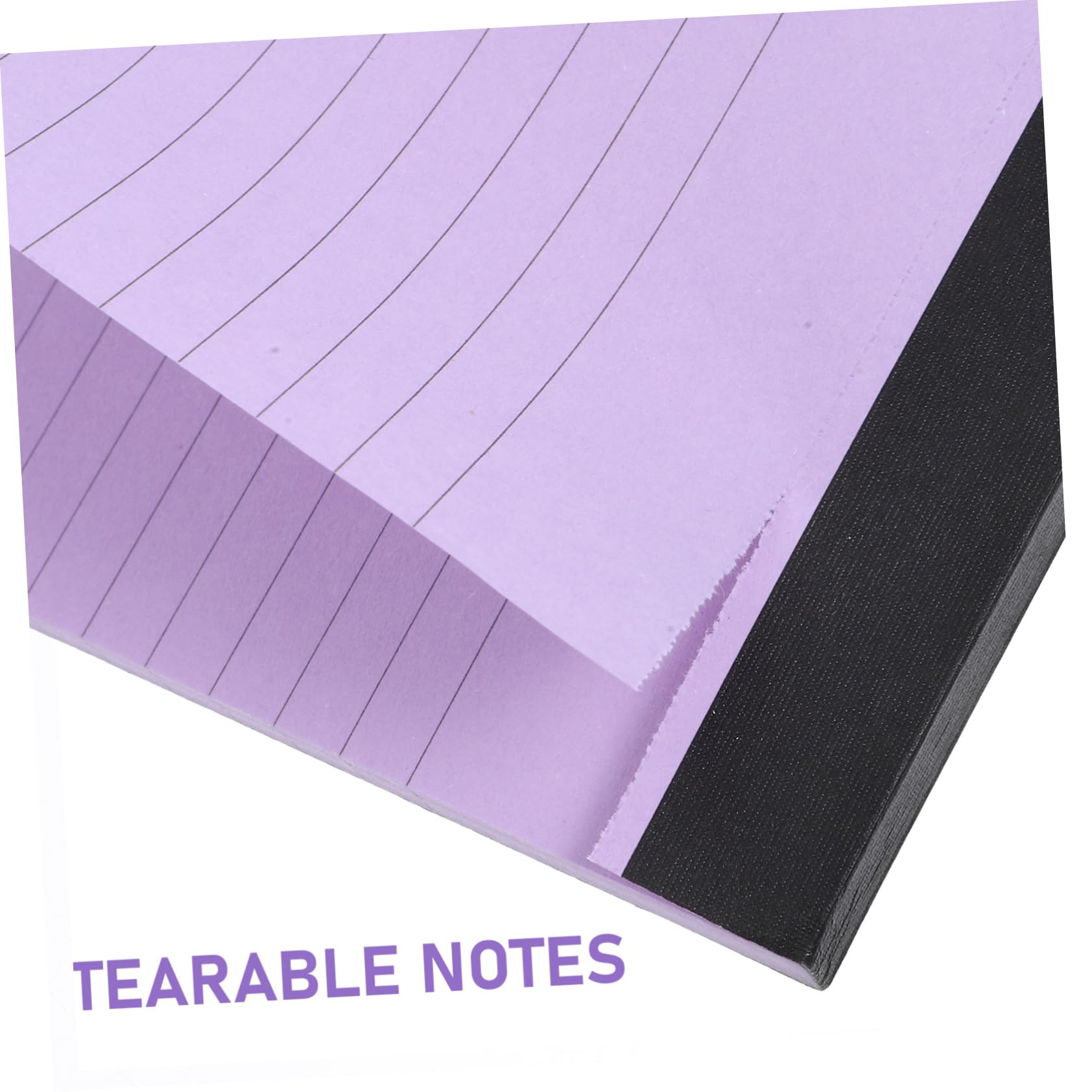 SHERCHPRY Blocco Note Legale Strappabile, 4 Pezzi, Carta a Righe, Design Portatile e Semplice per Appunti, Studio e Lavoro