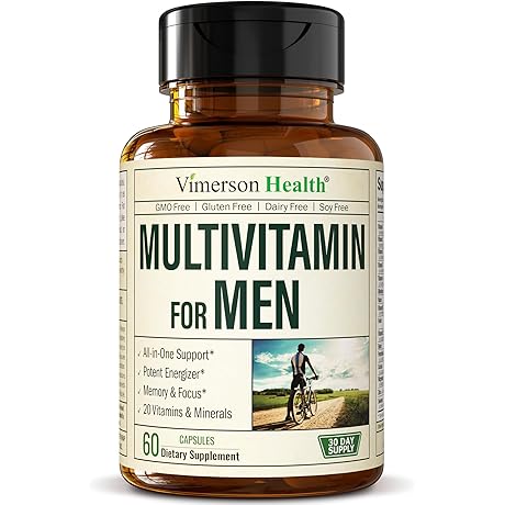 Pure and Prolific Potency of Men's Multivitamins