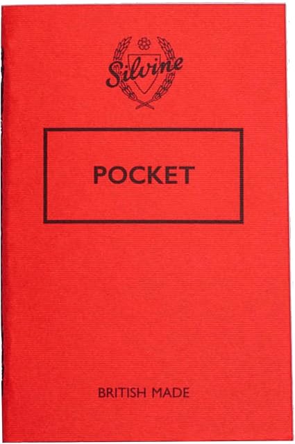 Silvine Originals Pocket Notebook (Pack of 3)