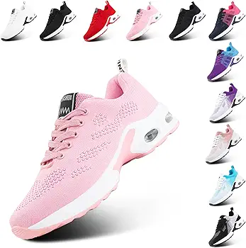 Zapatillas Deporte Mujer Running Deportivas Sneakers Gym Calzado Deportivo Zapatillas Tenis Correr Sport Zapatos Deportivos Negras EU36-43