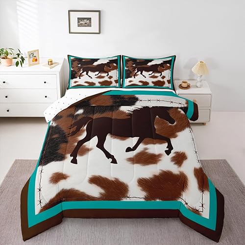 Miniatura 25 de Edredón de Flores Groovy de los años 60, 70 y 80, Flores Rosa, Morado, Amarillo, Juego de Edredón Retro Floral Boho para Niños, Niñas, Juego de