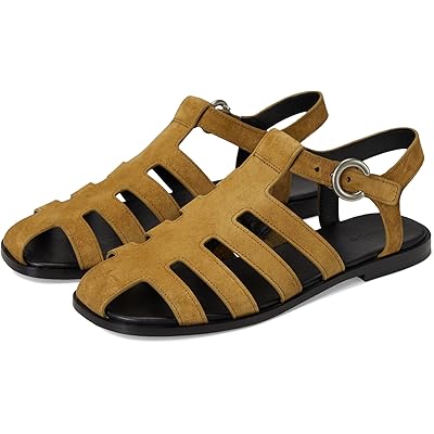 Vince Melina olive wood green suede