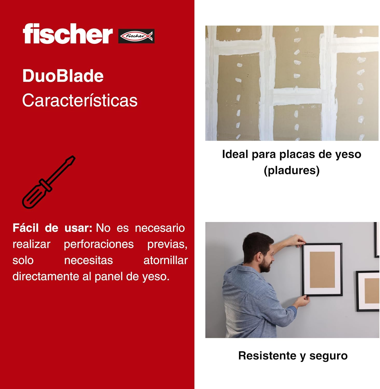 fischer Polybag Duoblade-S 10 Pcs/ (Bag of 10) 551594