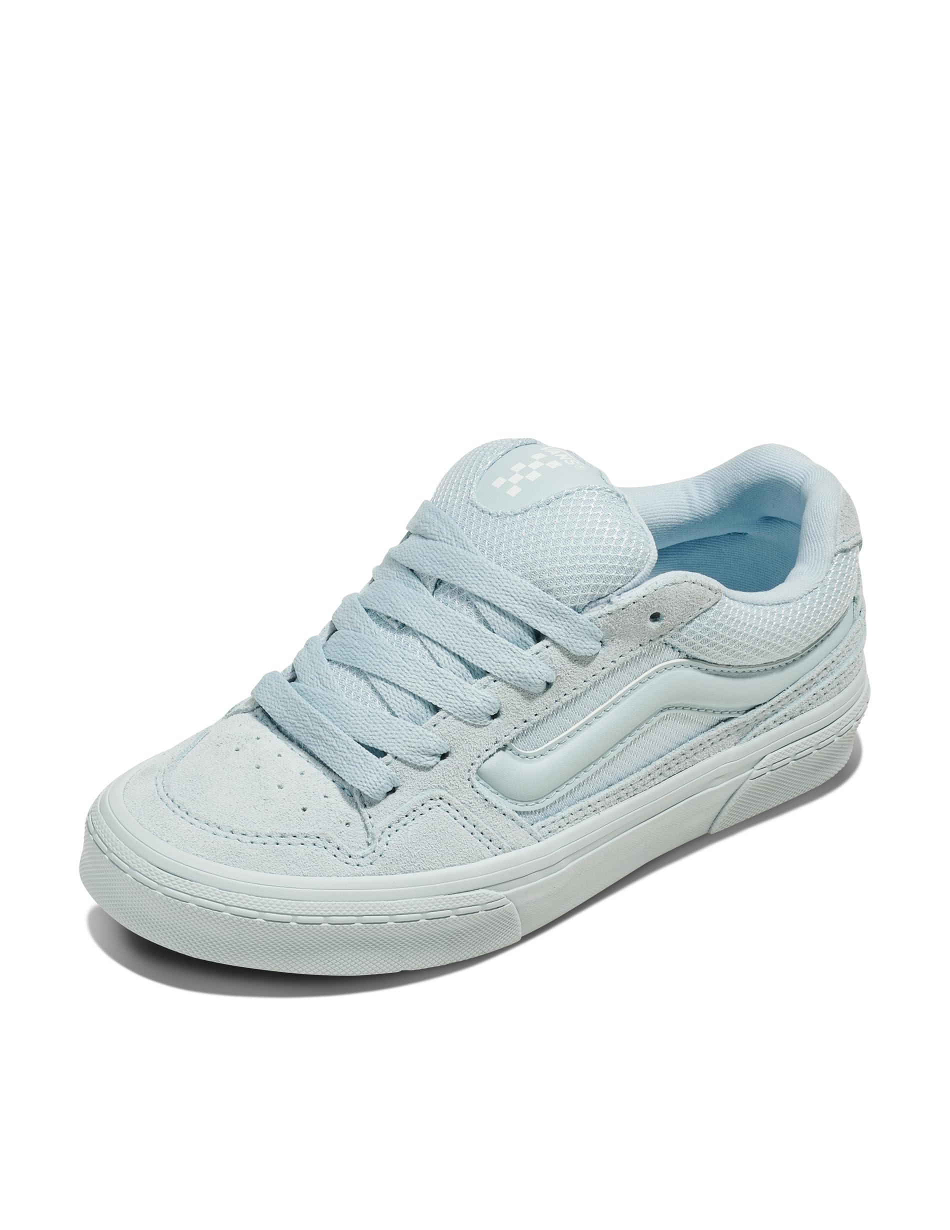 Vans Unisex-Child Caldrone Low Top Shoe 5 Big Kid Color Drenched Dawn Mist