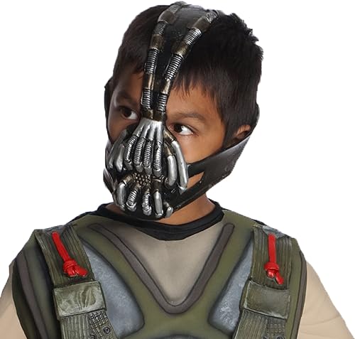 Batman The Dark Knight Rises Máscara Bane 34, tamaño infantil (negro)