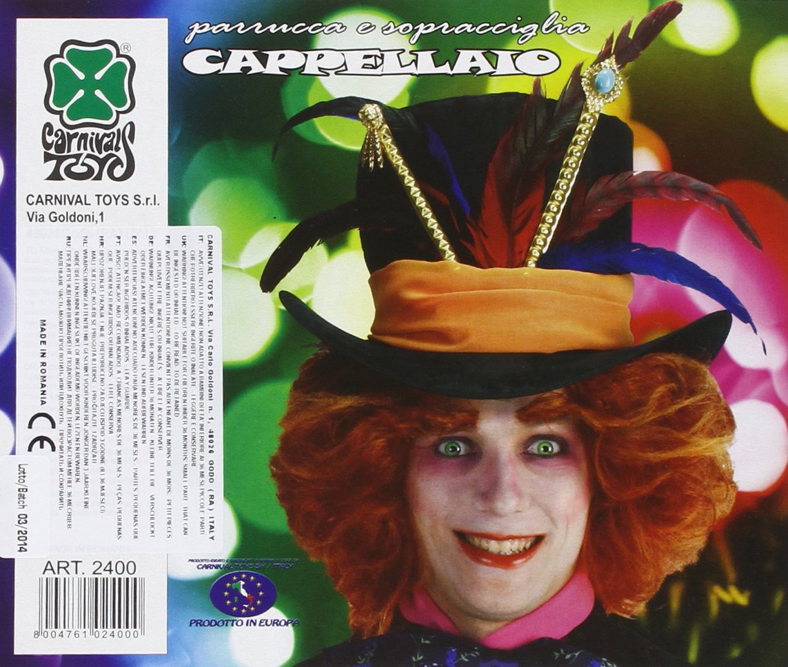 Carnival ToysR.L., Hatter Wig Eyebrows