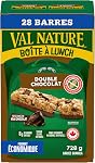 NATURE VALLEY - FORMAT ÉCONOMIQUE - Barres de Granola Double Chocolat, Paquet de 28 Barres, 728 Grammes, Sans Arômes Artificiels, Sans Couleurs Artificielles, Fabriquées avec des Grains Entiers